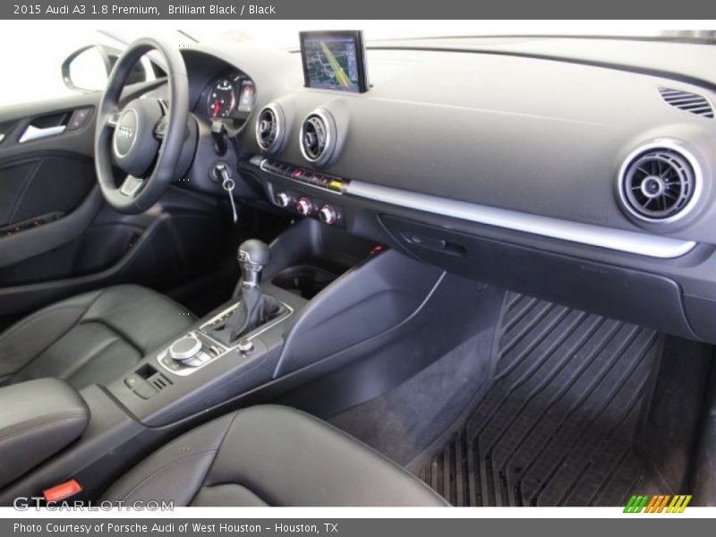 Brilliant Black / Black 2015 Audi A3 1.8 Premium