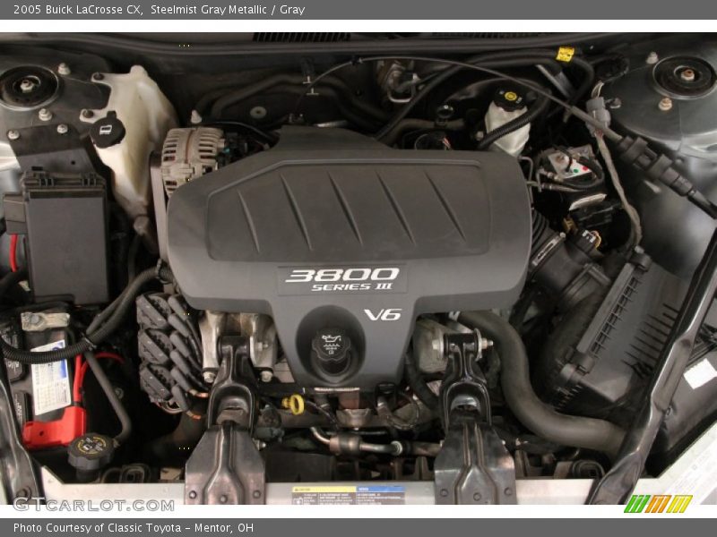 Steelmist Gray Metallic / Gray 2005 Buick LaCrosse CX