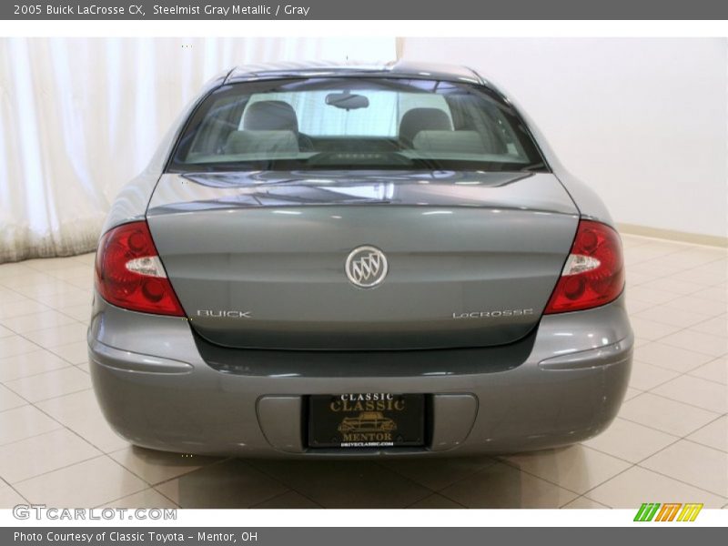 Steelmist Gray Metallic / Gray 2005 Buick LaCrosse CX