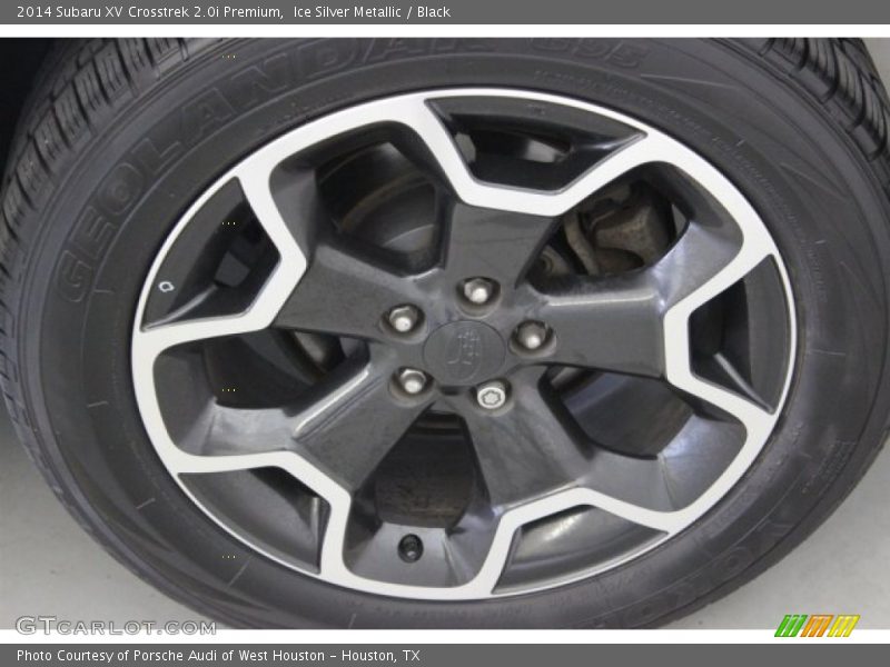 Ice Silver Metallic / Black 2014 Subaru XV Crosstrek 2.0i Premium