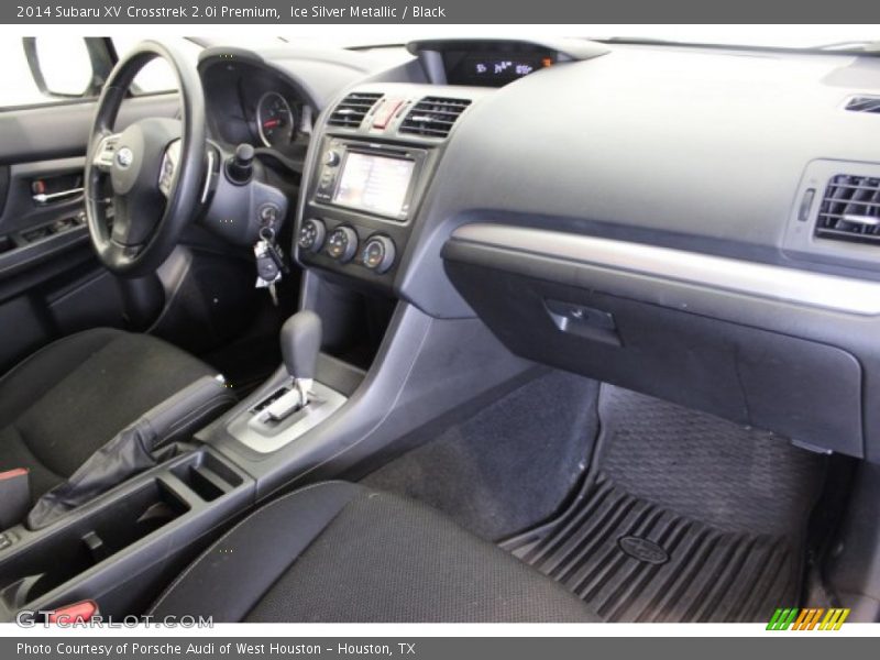 Ice Silver Metallic / Black 2014 Subaru XV Crosstrek 2.0i Premium