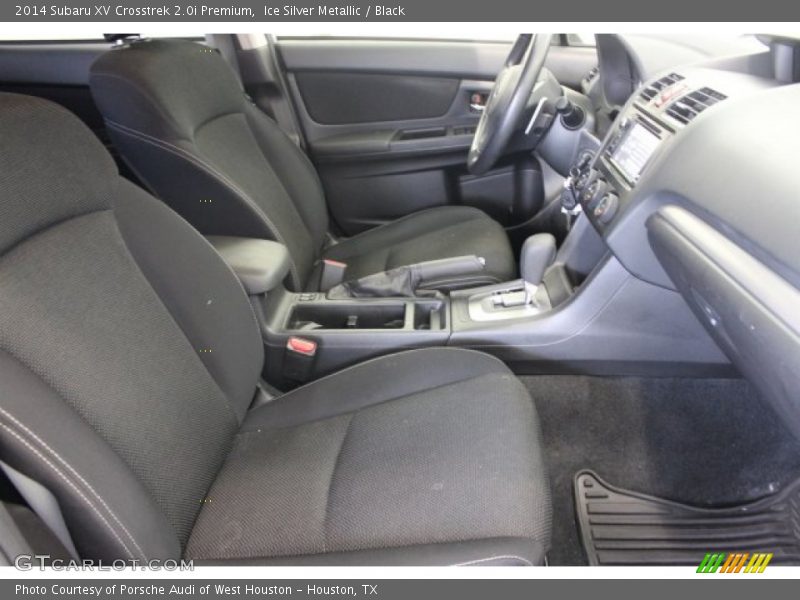 Ice Silver Metallic / Black 2014 Subaru XV Crosstrek 2.0i Premium