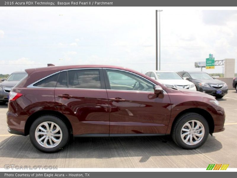 Basque Red Pearl II / Parchment 2016 Acura RDX Technology