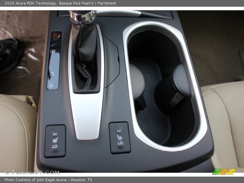 Basque Red Pearl II / Parchment 2016 Acura RDX Technology