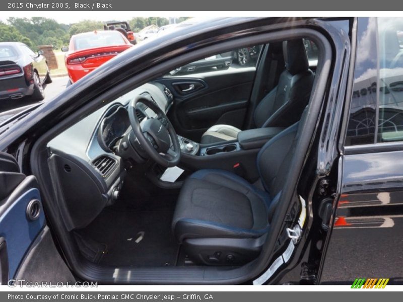 Black / Black 2015 Chrysler 200 S