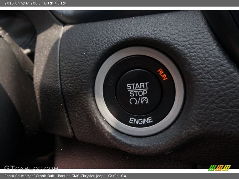 Black / Black 2015 Chrysler 200 S