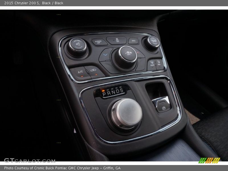 Black / Black 2015 Chrysler 200 S