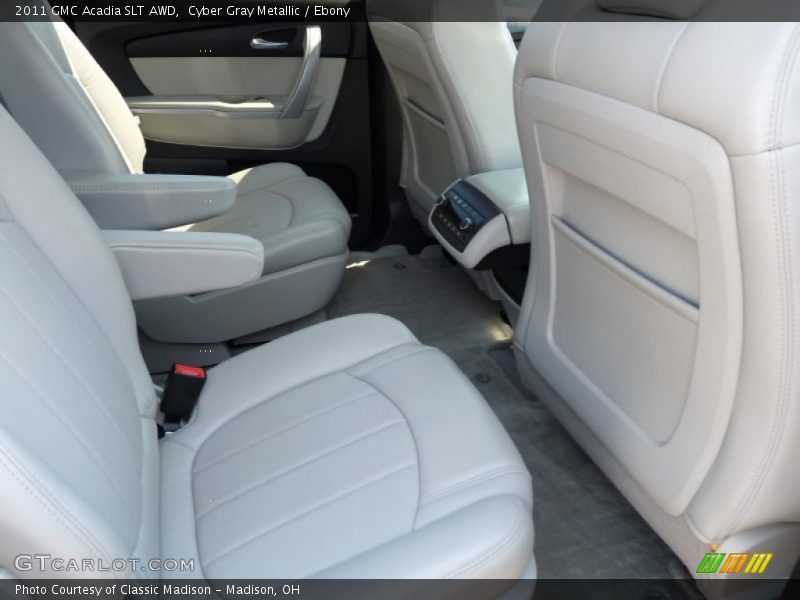 Cyber Gray Metallic / Ebony 2011 GMC Acadia SLT AWD