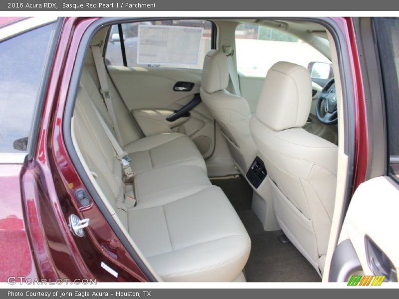 Basque Red Pearl II / Parchment 2016 Acura RDX