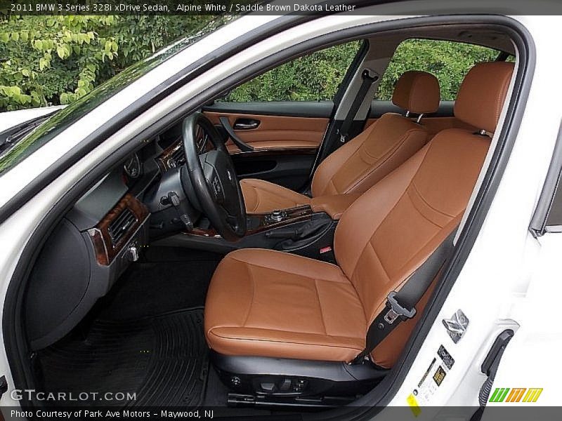  2011 3 Series 328i xDrive Sedan Saddle Brown Dakota Leather Interior