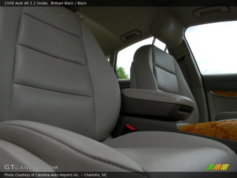 Brilliant Black / Black 2008 Audi A6 3.2 Sedan