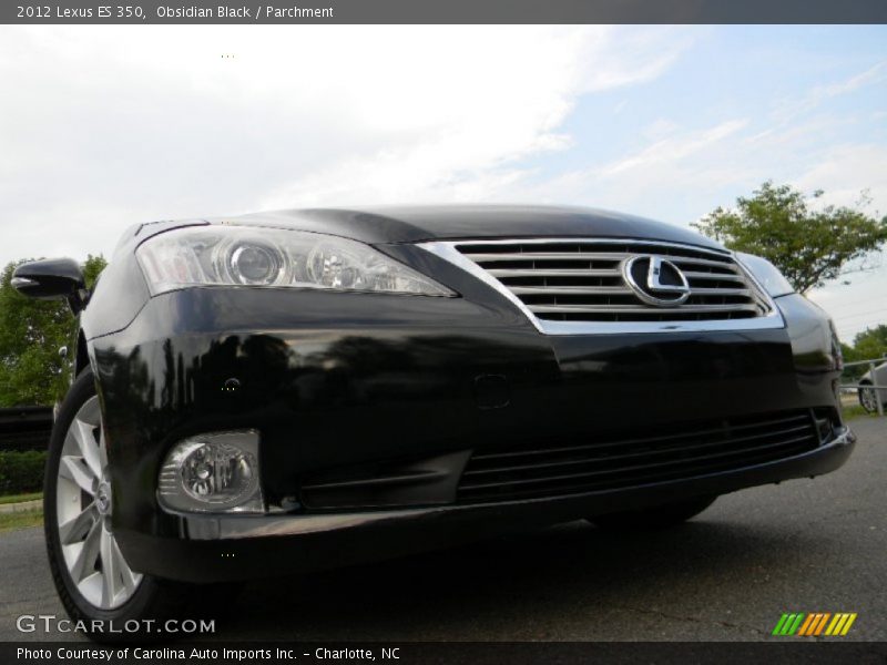 Obsidian Black / Parchment 2012 Lexus ES 350
