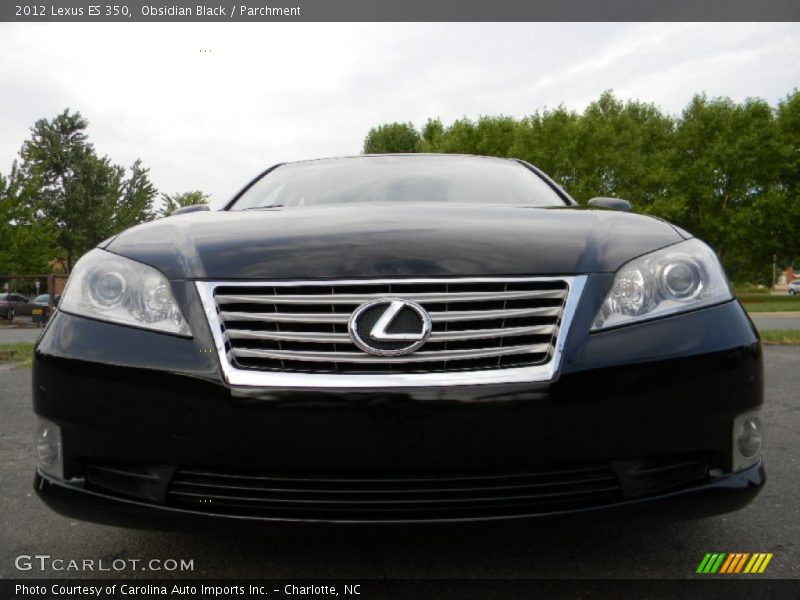 Obsidian Black / Parchment 2012 Lexus ES 350