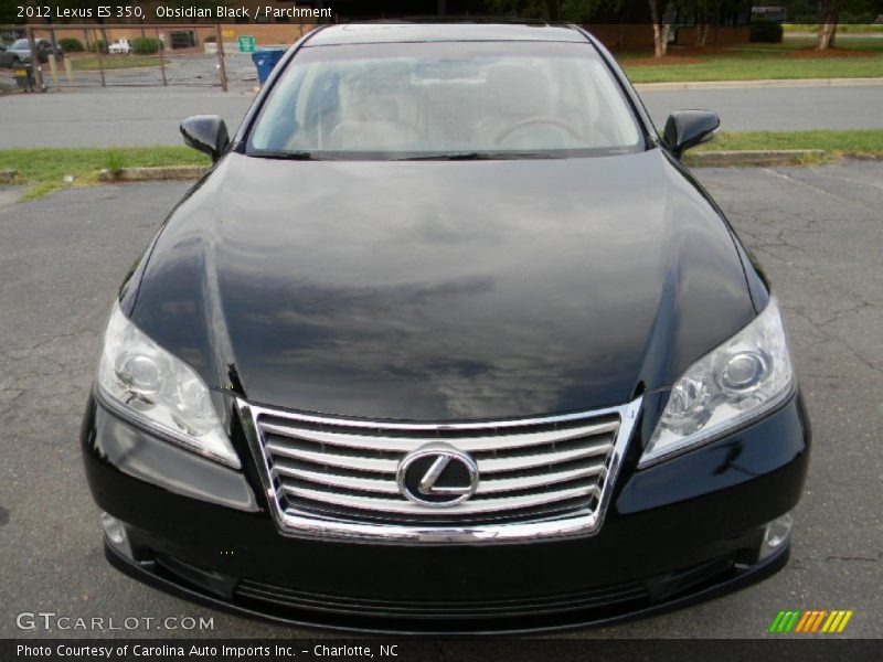 Obsidian Black / Parchment 2012 Lexus ES 350
