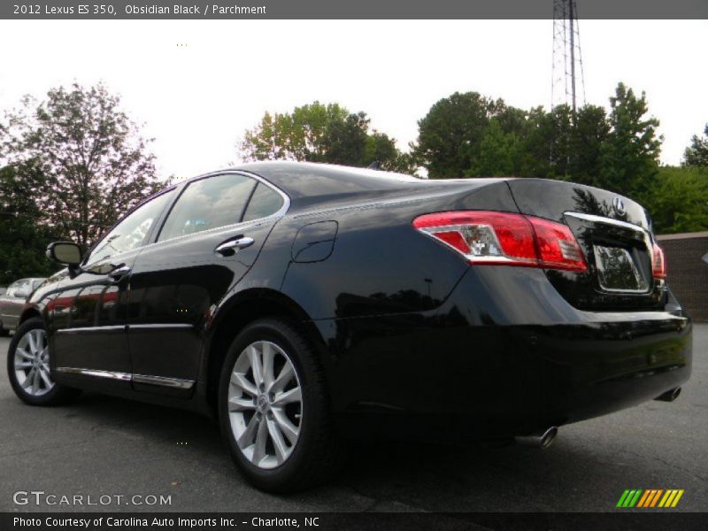 Obsidian Black / Parchment 2012 Lexus ES 350