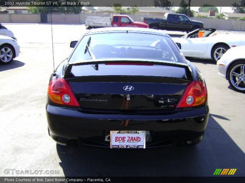Jet Black / Black 2003 Hyundai Tiburon GT V6
