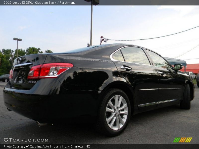Obsidian Black / Parchment 2012 Lexus ES 350