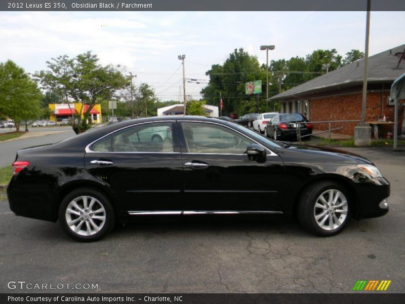 Obsidian Black / Parchment 2012 Lexus ES 350
