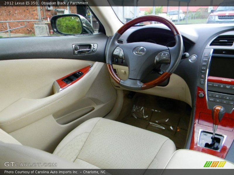 Obsidian Black / Parchment 2012 Lexus ES 350
