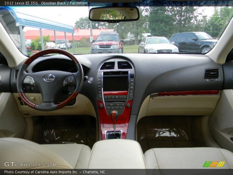 Obsidian Black / Parchment 2012 Lexus ES 350