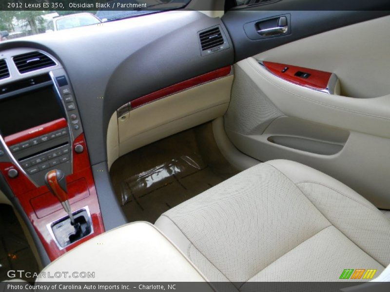 Obsidian Black / Parchment 2012 Lexus ES 350