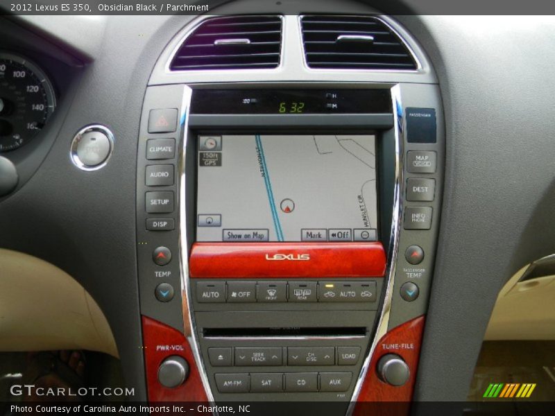 Obsidian Black / Parchment 2012 Lexus ES 350