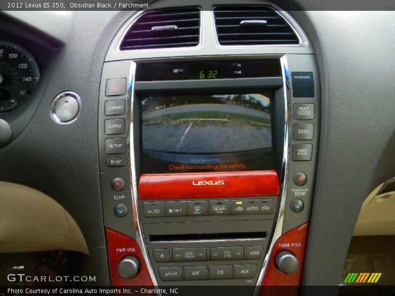 Obsidian Black / Parchment 2012 Lexus ES 350