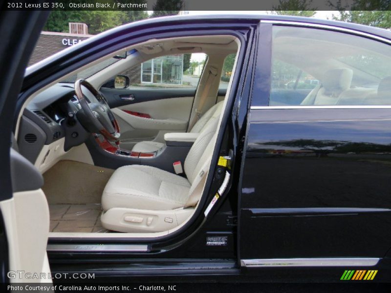 Obsidian Black / Parchment 2012 Lexus ES 350
