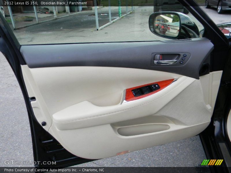 Obsidian Black / Parchment 2012 Lexus ES 350