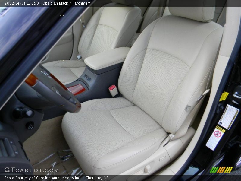 Obsidian Black / Parchment 2012 Lexus ES 350