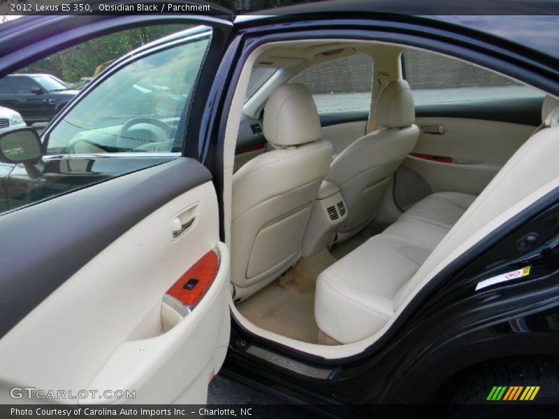 Obsidian Black / Parchment 2012 Lexus ES 350