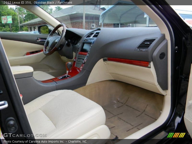Obsidian Black / Parchment 2012 Lexus ES 350