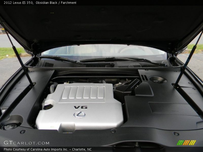 Obsidian Black / Parchment 2012 Lexus ES 350