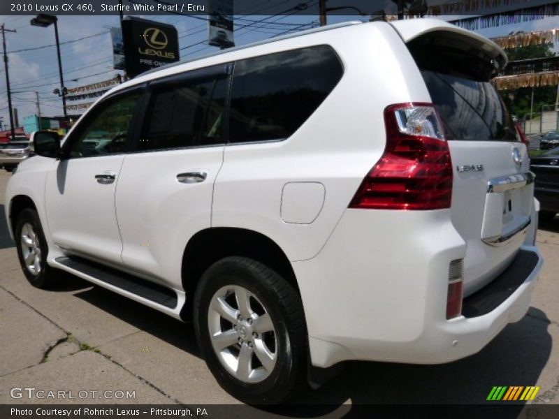 Starfire White Pearl / Ecru 2010 Lexus GX 460