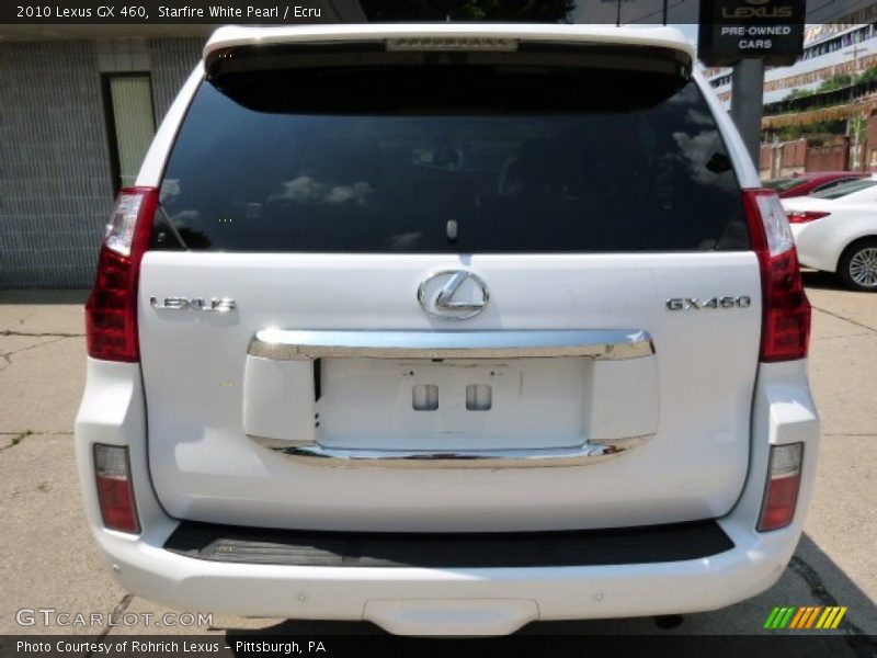 Starfire White Pearl / Ecru 2010 Lexus GX 460