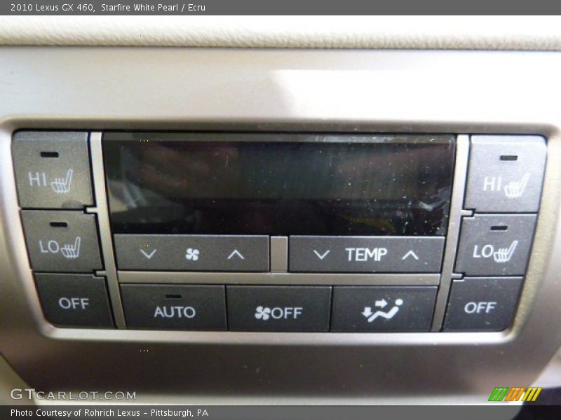 Starfire White Pearl / Ecru 2010 Lexus GX 460