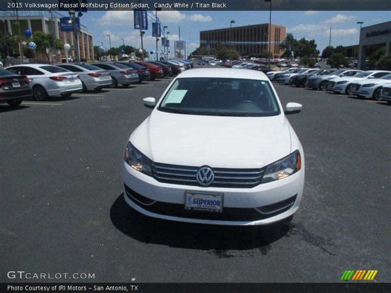Candy White / Titan Black 2015 Volkswagen Passat Wolfsburg Edition Sedan