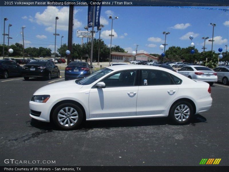 Candy White / Titan Black 2015 Volkswagen Passat Wolfsburg Edition Sedan