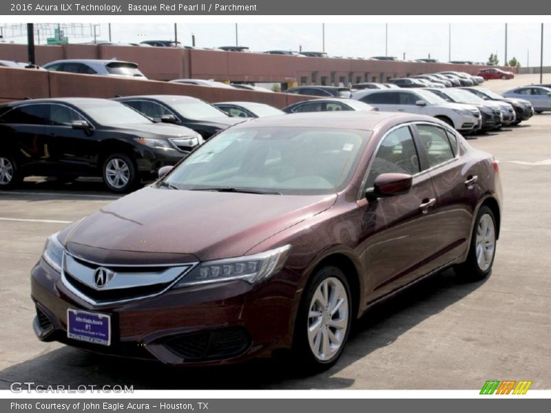 Basque Red Pearl II / Parchment 2016 Acura ILX Technology