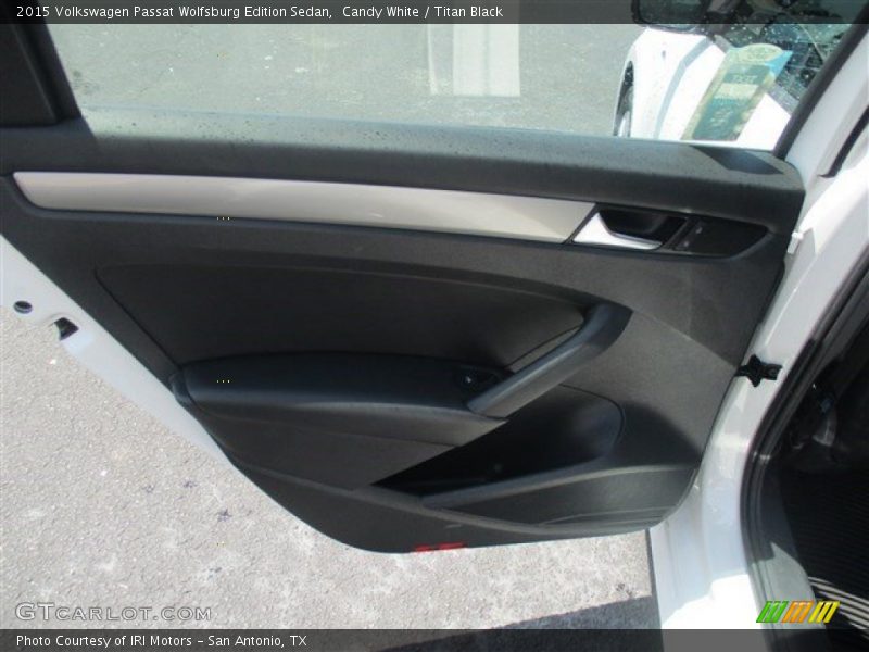 Candy White / Titan Black 2015 Volkswagen Passat Wolfsburg Edition Sedan