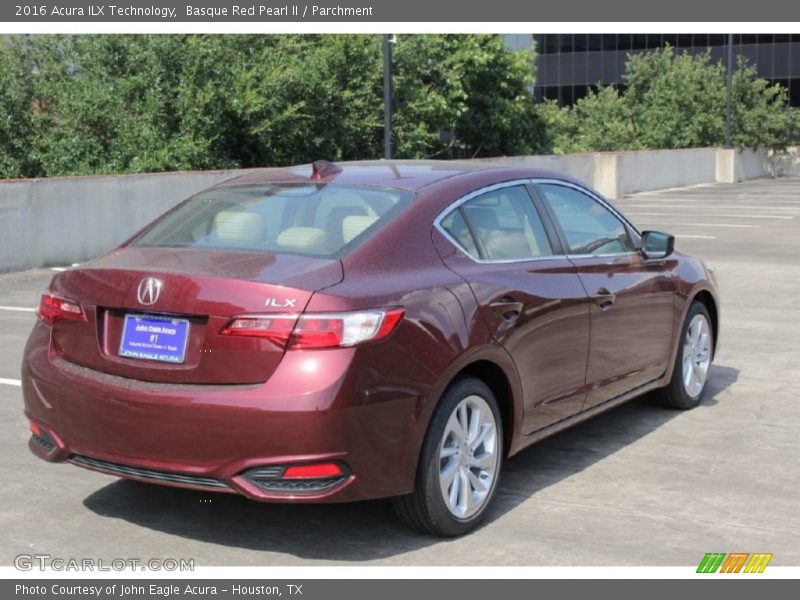 Basque Red Pearl II / Parchment 2016 Acura ILX Technology