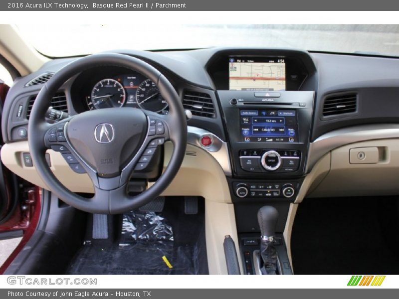 Basque Red Pearl II / Parchment 2016 Acura ILX Technology