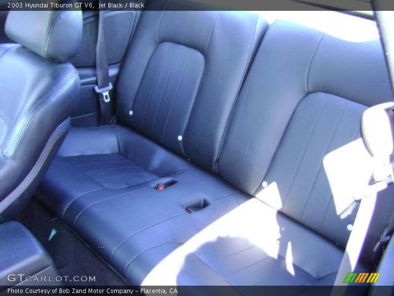 Jet Black / Black 2003 Hyundai Tiburon GT V6