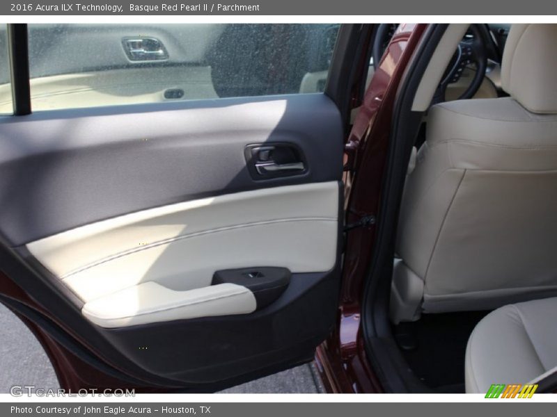 Basque Red Pearl II / Parchment 2016 Acura ILX Technology