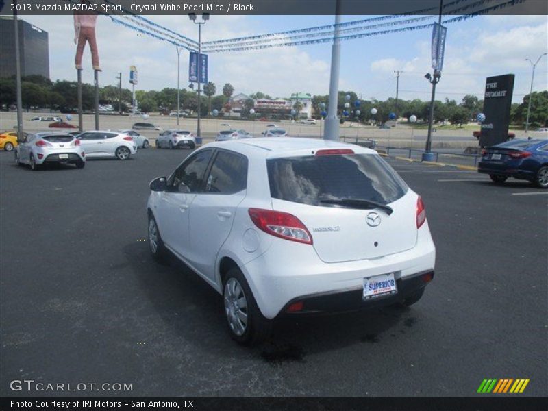 Crystal White Pearl Mica / Black 2013 Mazda MAZDA2 Sport
