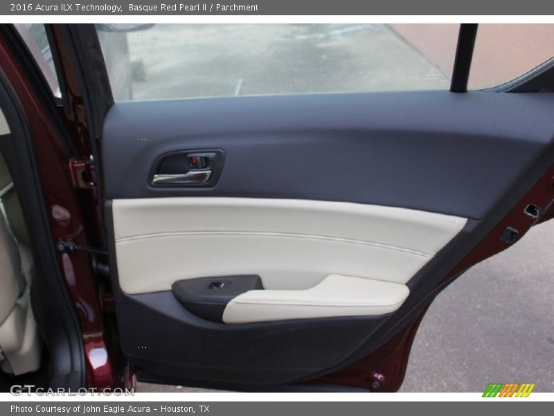 Basque Red Pearl II / Parchment 2016 Acura ILX Technology