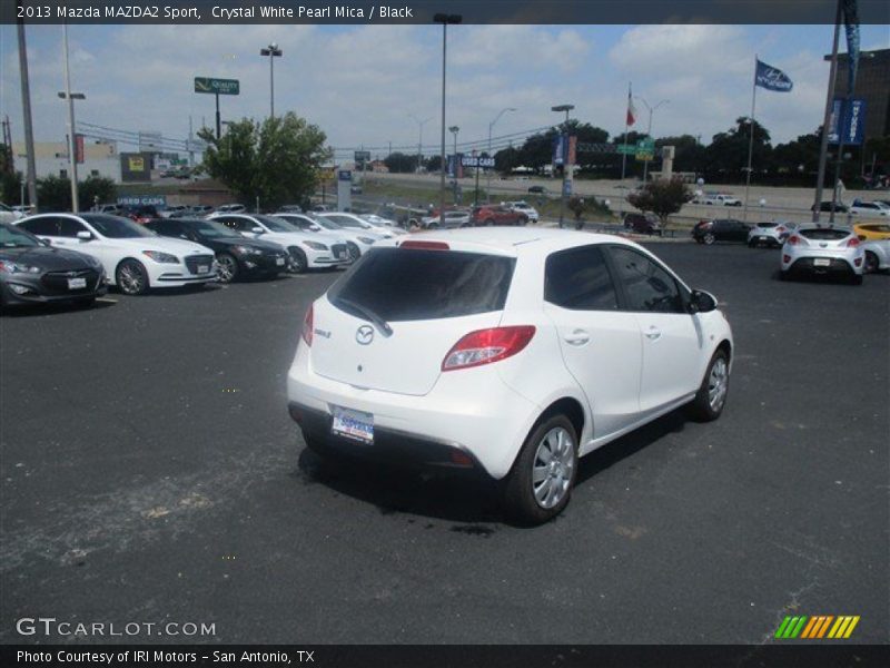 Crystal White Pearl Mica / Black 2013 Mazda MAZDA2 Sport