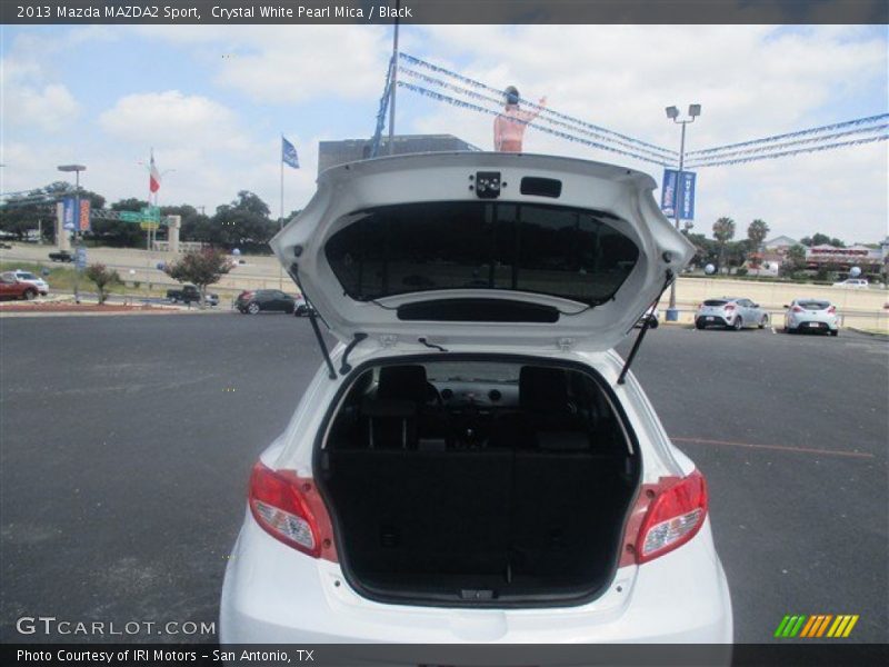 Crystal White Pearl Mica / Black 2013 Mazda MAZDA2 Sport