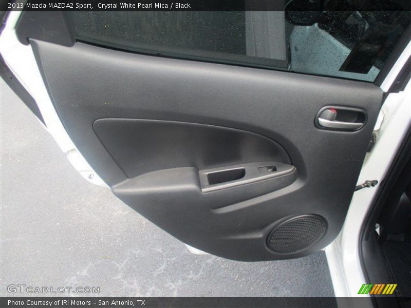 Crystal White Pearl Mica / Black 2013 Mazda MAZDA2 Sport