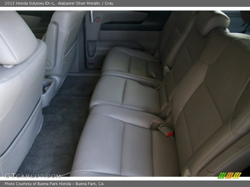 Alabaster Silver Metallic / Gray 2013 Honda Odyssey EX-L